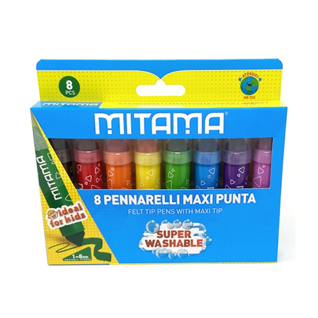 PENNARELLI MAXI PUNTA LAVABILI