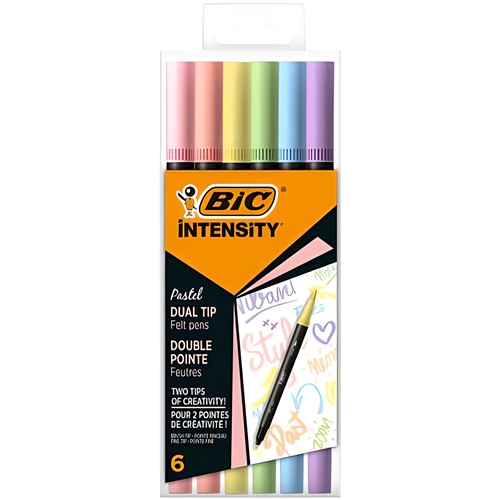 BIC INTENSITY DUAL TIP PASTELLO