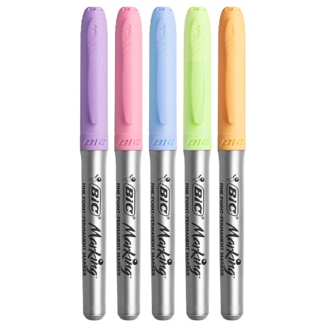 PENNARELLI PERMANENT PASTELLO BIC INTENSITY - immagine 4